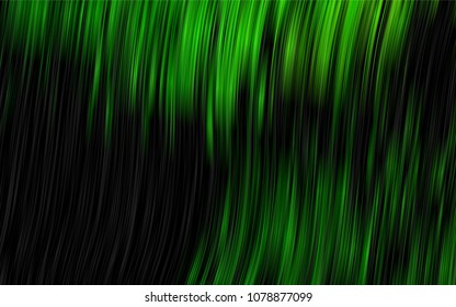 Dark Green vector background with lamp shapes. Blurred geometric sample with gradient bubbles.  The best blurred design for your business.