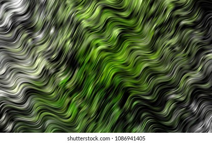 Dark Green vector background with lamp shapes. A completely new color illustration in marble style. A completely new template for your business design.