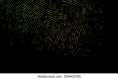 Dark Green vector background with lamp shapes. Geometric illustration in marble style with gradient.  New composition for your brand book.