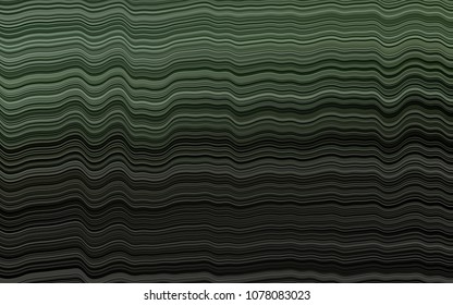 Dark Green vector background with lava shapes. Brand-new colored illustration in marble style with gradient. The best blurred design for your business.
