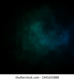 Dark Green vector background with lines. Colorful gradient illustration with abstract flat lines. Smart design for your promotions.