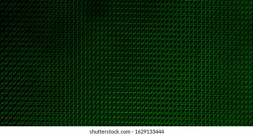 Dark Green vector background with lines. Modern abstract illustration with colorful lines. Pattern for booklets, leaflets.