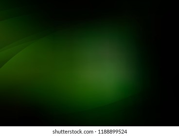 Dark Green vector background with straight lines. Shining colored illustration with narrow lines. The template can be used as a background.