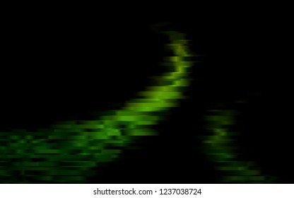 Dark Green vector background with straight lines. Decorative shining illustration with lines on abstract template. Smart design for your business advert.