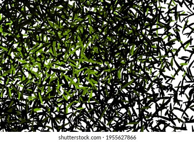 Dark Green vector background with straight lines. Modern geometrical abstract illustration with Lines. Pattern for ad, booklets, leaflets.