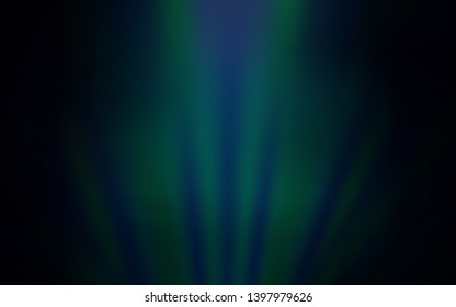 Dark Green vector background with stright stripes. Glitter abstract illustration with colorful sticks. Template for your beautiful backgrounds.