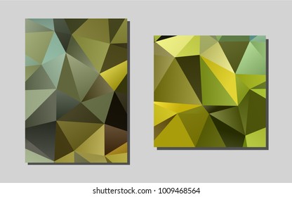 Dark Green vector banner for websites. Modern abstract design concept with colorful gradient. Pattern for beautiful business cards, folders.