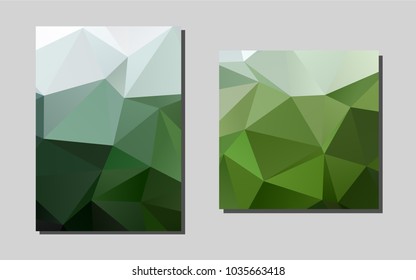 Dark Green vector banner for websites. Beautiful colored sample in A4 size. New design for a poster, banner of your website.