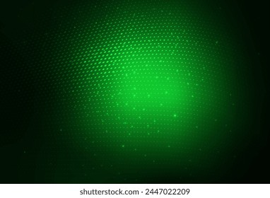 Dark Green vector Beautiful colored illustration with blurred circles in nature style. Modern abstract illustration with colorful water drops. Modern template for landing page.