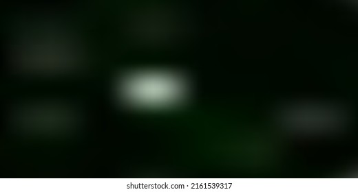 Fondo de desenfoque del vector verde oscuro. Ilustración de color abstracta en estilo borroso con gradiente. Fondo de escritorio para tus aplicaciones web.
