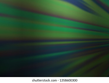 Dark Green vector blur pattern. A vague abstract illustration with gradient. The best blurred design for your business.