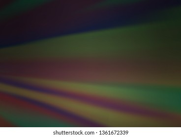Dark Green vector blur pattern. A completely new color illustration in a bokeh style. The best blurred design for your business.