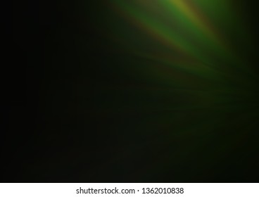 Dark Green vector blur pattern. Colorful abstract illustration with gradient. The elegant pattern for brand book.