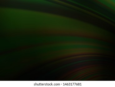 Dark Green vector blur pattern. A vague abstract illustration with gradient. The background for your creative designs.