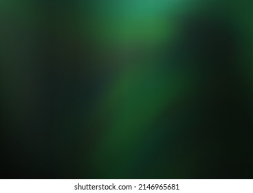 Dark Green vector blur pattern. A completely new color illustration in a bokeh style. The elegant pattern for brand book.