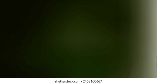 Dark green vector blur pattern. Colorful illustration with gradient in abstract style. Multipurpose app design.