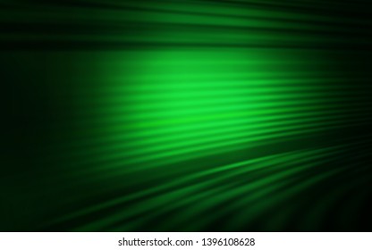 Dark Green vector blurred background. Colorful abstract illustration with gradient. Smart design for your work.