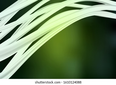 Dark Green vector blurred background. Modern abstract illustration with gradient. New style design for your brand book.