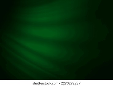 Dark Green vector blurred background. Colorful illustration in abstract style with gradient. The blurred design can be used for your web site.