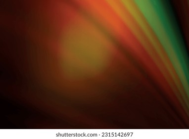 Dark Green vector blurred background. Colorful illustration in abstract style with gradient. New style design for your brand book.