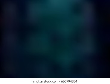 Dark Green vector blurred background. Colorful illustration in abstract style with gradient. Brand-new style for your business design.