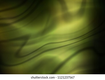 Dark Green vector blurred bright background. Creative illustration in halftone style with gradient. A completely new template for your business design.