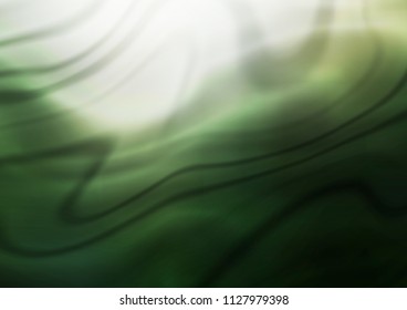 Dark Green vector blurred bright background. Modern geometrical abstract illustration with gradient. A completely new design for your business.