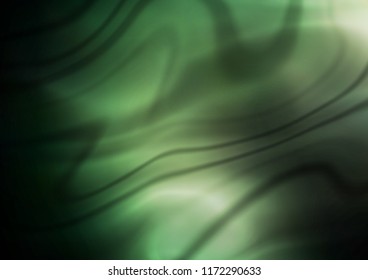 Dark Green vector blurred bright pattern. Colorful abstract illustration with gradient. A completely new template for your business design.