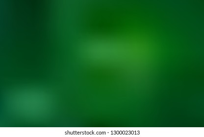 Dark Green vector blurred bright texture. Abstract colorful illustration with gradient. Completely new design for your business.