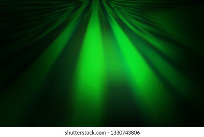 Dark Green vector blurred bright pattern. Shining colored illustration in smart style. New style design for your brand book.