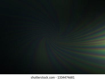 Dark Green vector blurred bright pattern. Colorful illustration in abstract style with gradient. The elegant pattern for brand book.