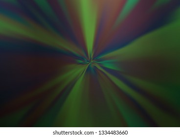 Dark Green vector blurred bright pattern. Modern geometrical abstract illustration with gradient. A completely new design for your business.