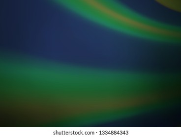 Dark Green vector blurred bright pattern. Glitter abstract illustration with an elegant design. A completely new design for your business.