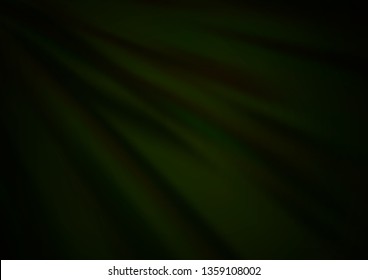 Dark Green vector blurred bright template. An elegant bright illustration with gradient. The best blurred design for your business.