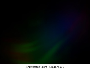 Dark Green vector blurred bright pattern. Colorful illustration in abstract style with gradient. The blurred design can be used for your web site.