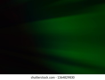 Dark Green vector blurred bright pattern. A completely new color illustration in a bokeh style. Brand new design for your business.