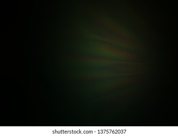 Dark Green vector blurred bright template. Colorful illustration in abstract style with gradient. Brand new design for your business.