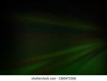 Dark Green vector blurred bright background. Shining colorful illustration in a Brand new style. The best blurred design for your business.