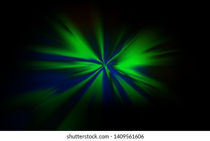 Dark Green vector blurred bright pattern. An elegant bright illustration with gradient. New design for your business.