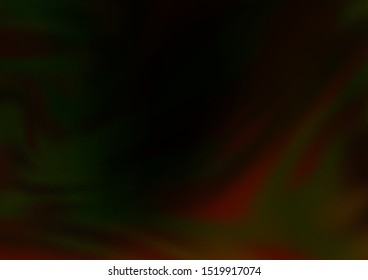 Dark Green vector blurred bright background. Colorful illustration in abstract style with gradient. Brand new style for your business design.