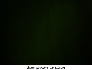 Dark Green vector blurred bright template. Modern geometrical abstract illustration with gradient. The template can be used for your brand book.