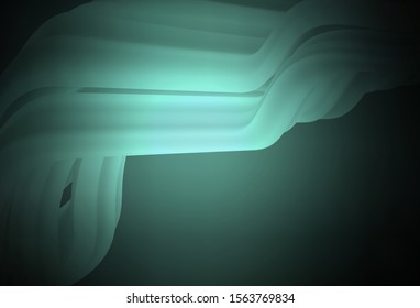 Dark Green vector blurred bright pattern. Abstract colorful illustration with gradient. New style design for your brand book.