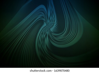 Dark Green vector blurred bright pattern. An elegant bright illustration with gradient. Smart design for your work.