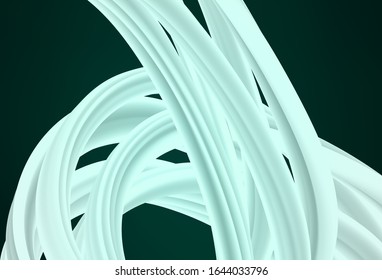 El vector verde oscuro difuminó el patrón brillante. Brillante ilustración colorida de estilo elegante. Fondo para un teléfono móvil.