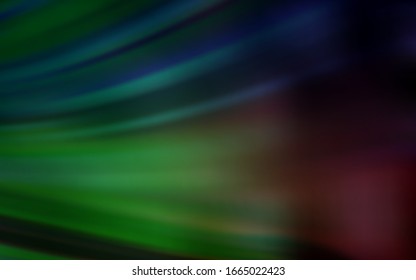 Dark Green vector blurred bright texture. Modern abstract illustration with gradient. New style for your business design.