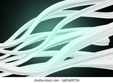 Dark Green vector blurred bright pattern. Abstract colorful illustration with gradient. Background for a cell phone.