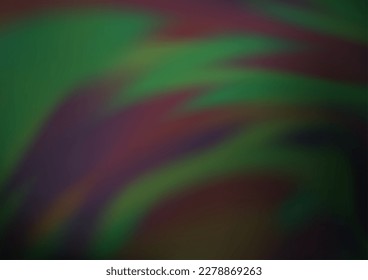 Dark Green vector blurred bright background. Modern geometrical abstract illustration with gradient. A new texture for your design.