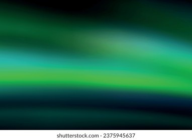 Dark Green vector blurred bright pattern. Colorful illustration in abstract style with gradient. Background for designs.