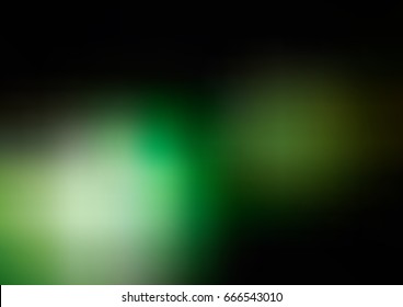 Dark Green vector blurred bright pattern. A vague abstract illustration with gradient. The elegant pattern can be used as part of a brand book.