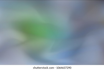 Dark Green vector blurred and colored pattern. Creative illustration in halftone style with gradient. The best blurred design for your business.